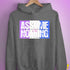Assume Nothing Drag Pride Flag Hoodie - Grey Heather